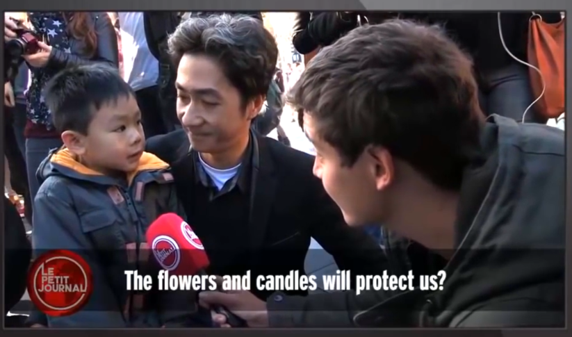 How this little boy and his dad helped Paris finally let go of their tears.mp4